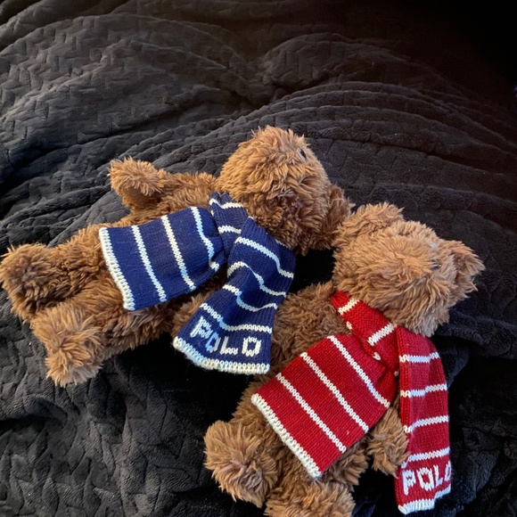 Polo Ralph Lauren Teddy Bears “Red & Blue” in GREAT Condition